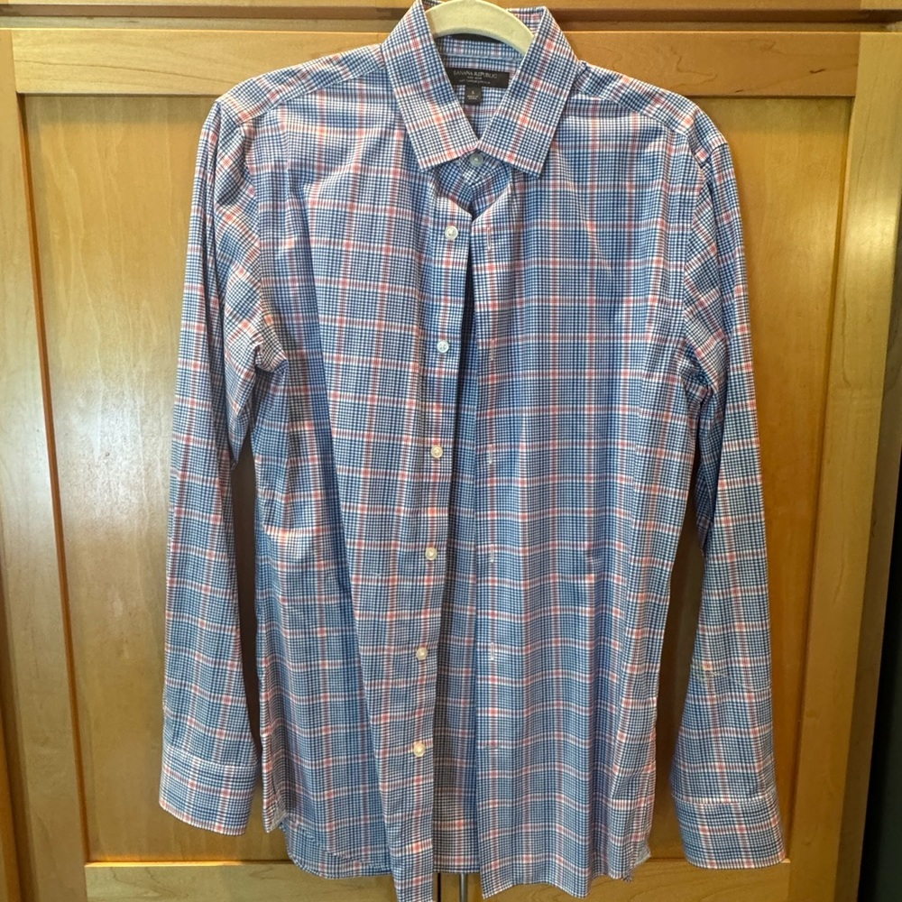 Banana Republic Plaid dress shirt size S